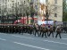 На фото: колонна лётчиков