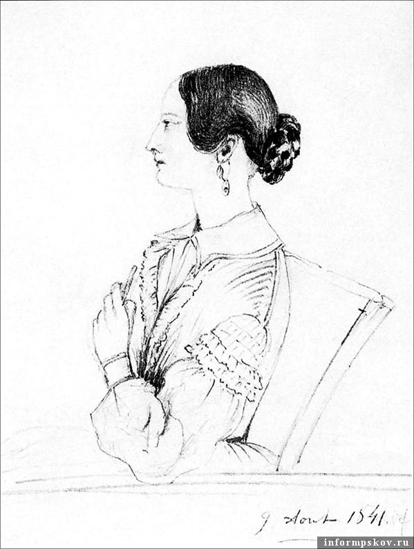 Наталья Фризенгоф. Наталья Николаевна Пушкина (9 августа 1841 года)