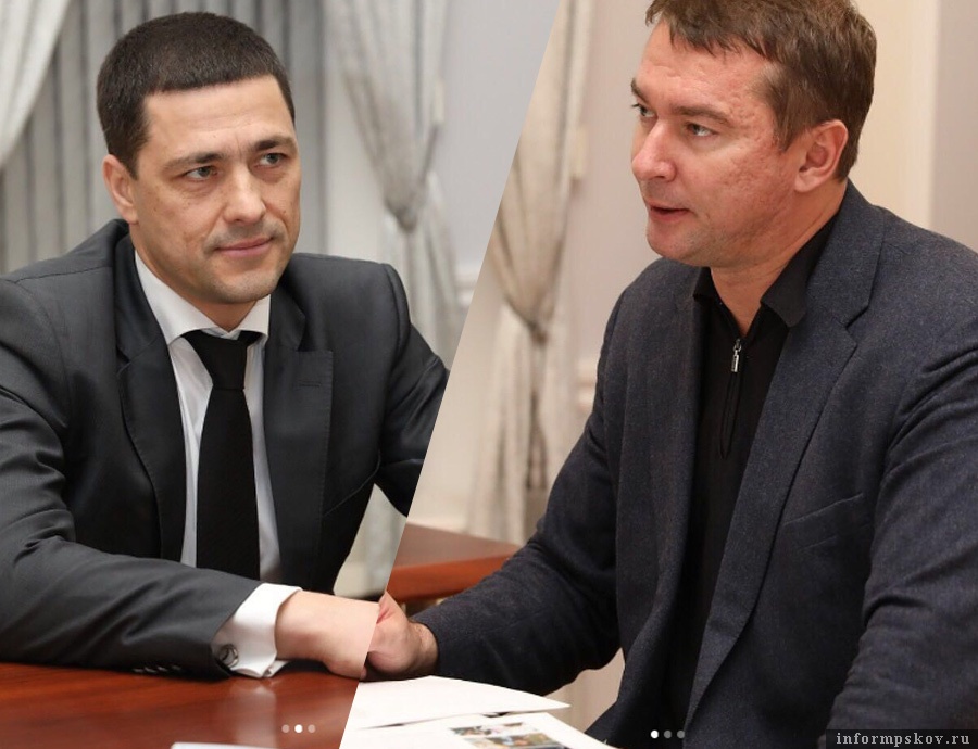 Михаил Ведерников (слева) и Эдуард Пичугин (справа)