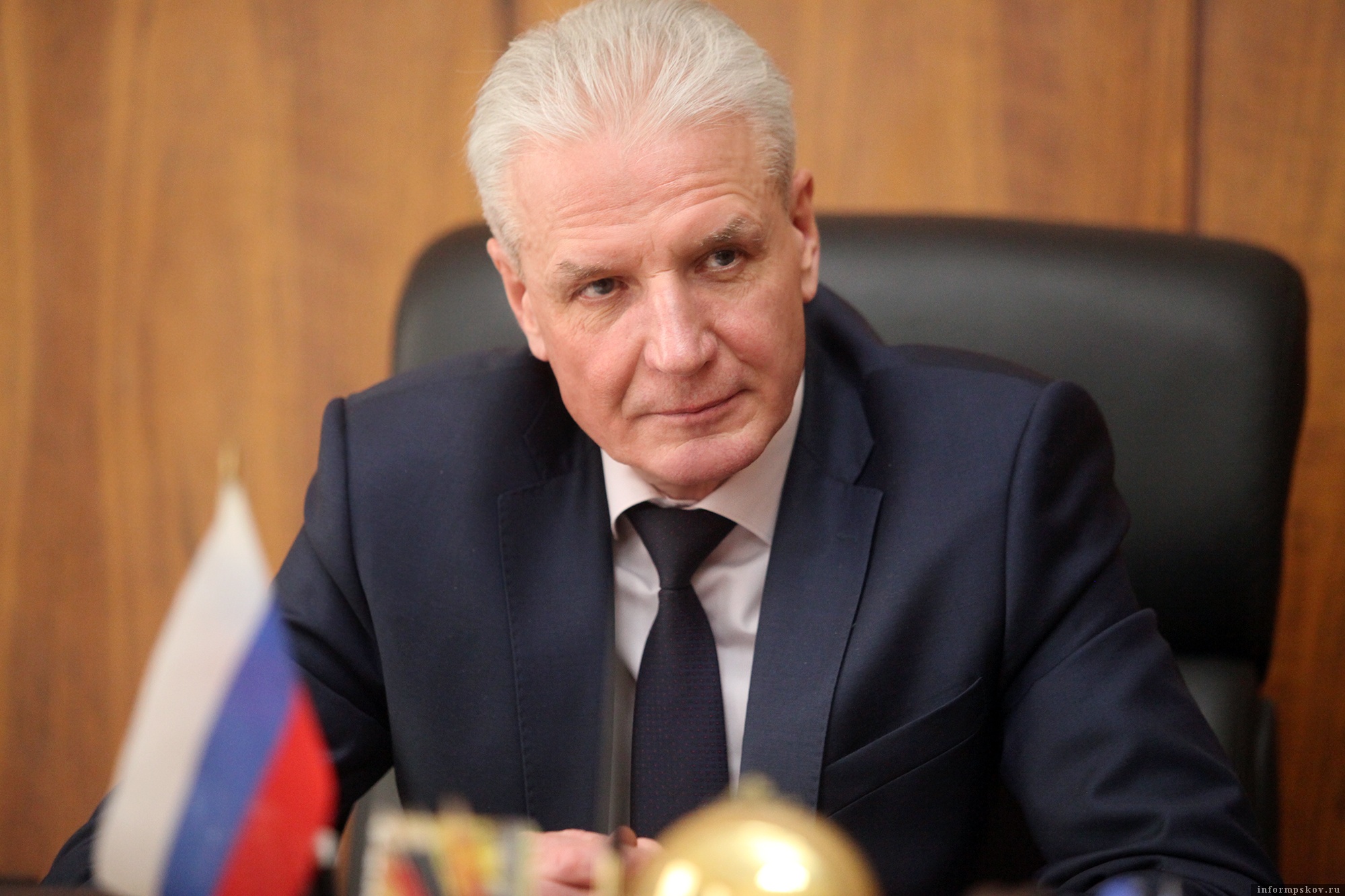 Председатель Псковского областного Собрания депутатов Александр Котов. Фото пресс-службы регионального парламента