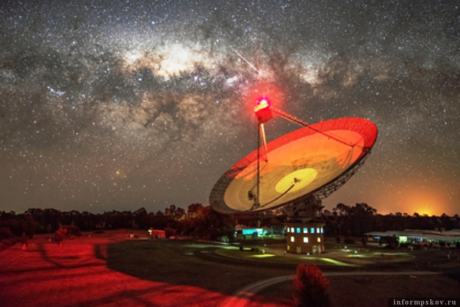 Неужели, до землян достучался другой разум? Фото CSIRO / A. Cherney