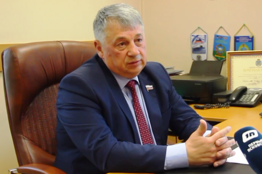 Исполняющий полномочия главы Пскова Сергей Гаврилов. Фото: скрин видео