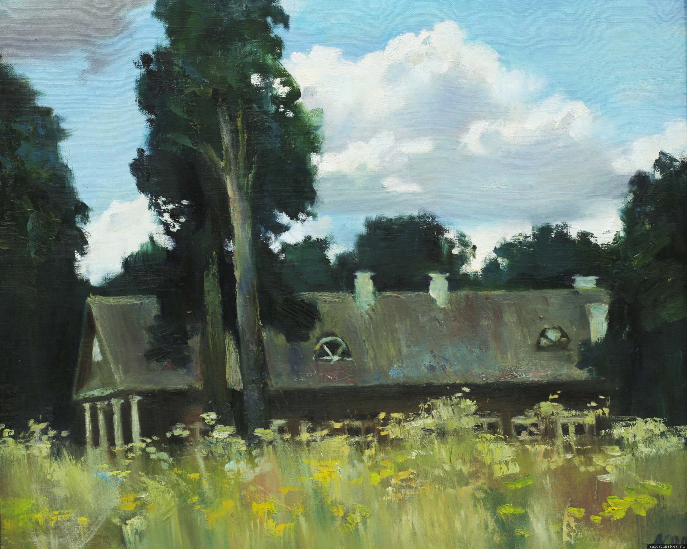 А.Ф. Ковтун. Тригорское (2009). Из фондов «Михайловского»