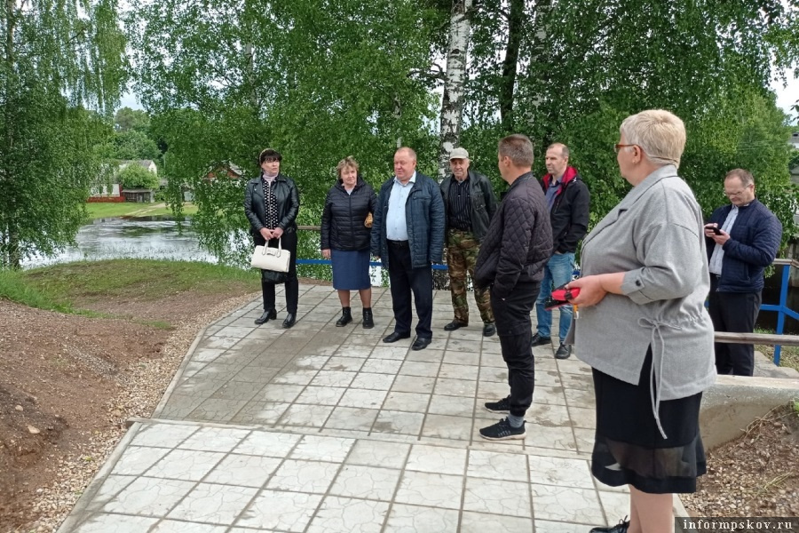 Вал в Красногородске принят комиссией. Фото Софии Васильевой