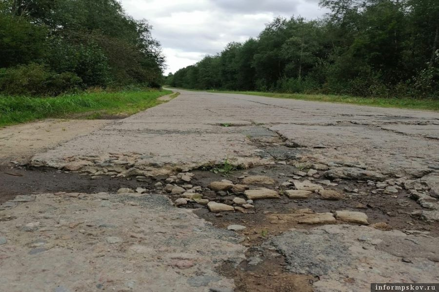 Дорога в Гдовском районе. Фото редакции «Гдовская заря»