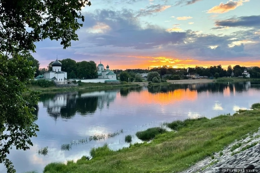 Псковский закат. Фото: Татьяна Никитина