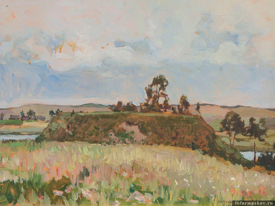 А. К. Соколов. Савкина горка (1949). Из фондов «Михайловского».