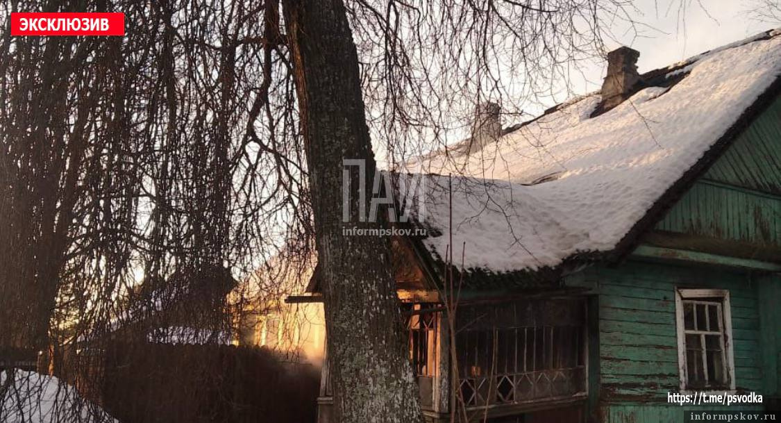 Фото с места пожара