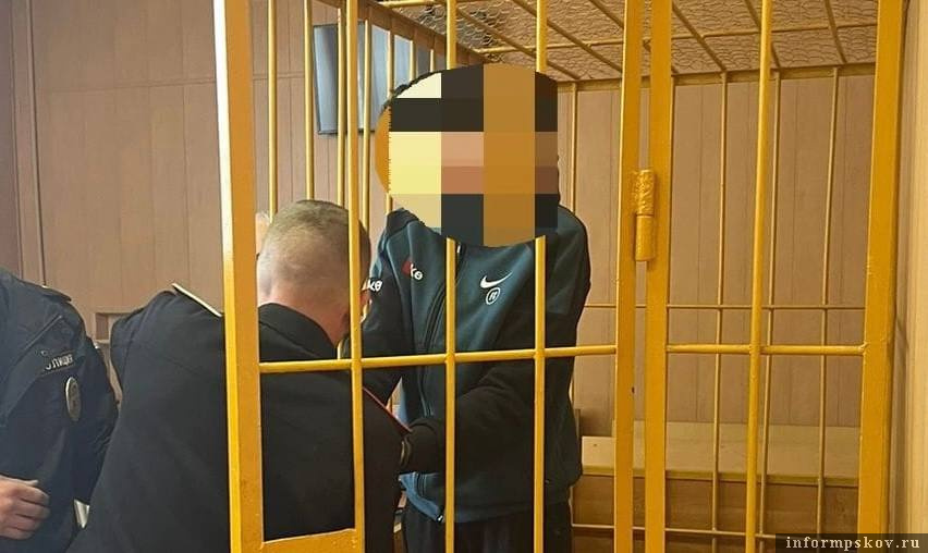 Фото из телеграм-канала "Псковская сводка"