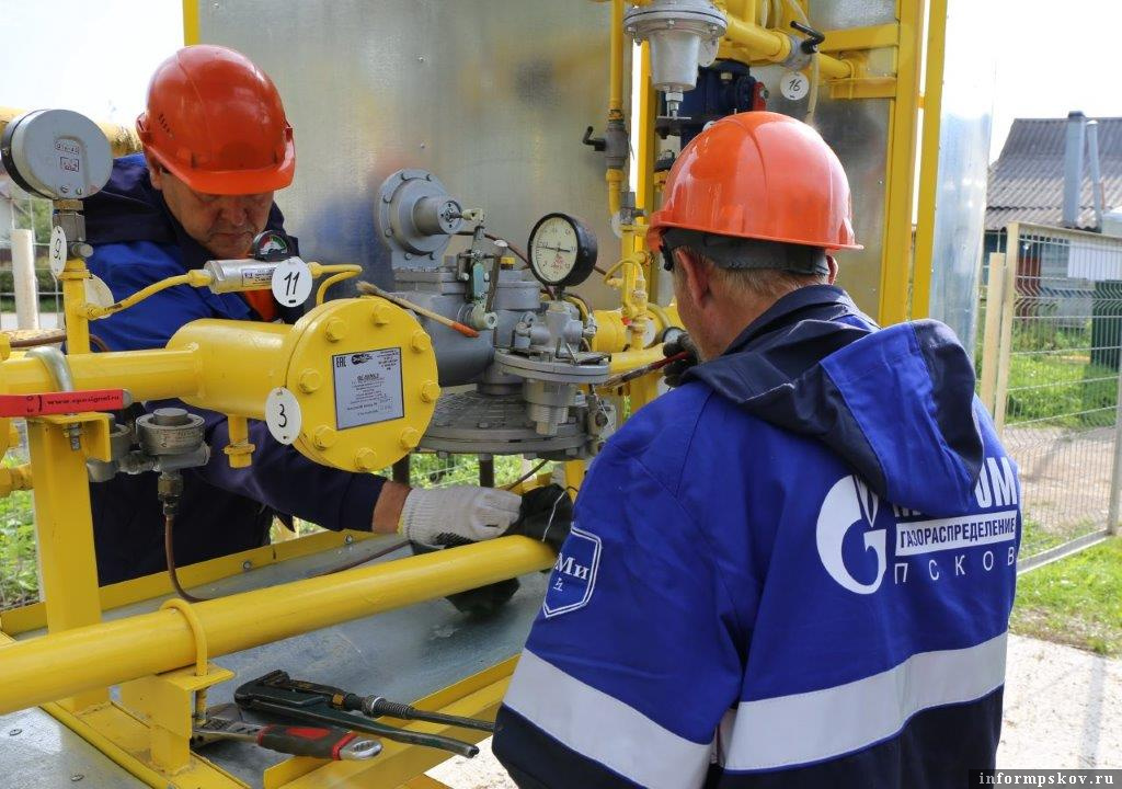 Газопровод начали строить в псковской деревне Промежицы. Фото: пресс-служба ООО «Газпром газораспределение Псков»