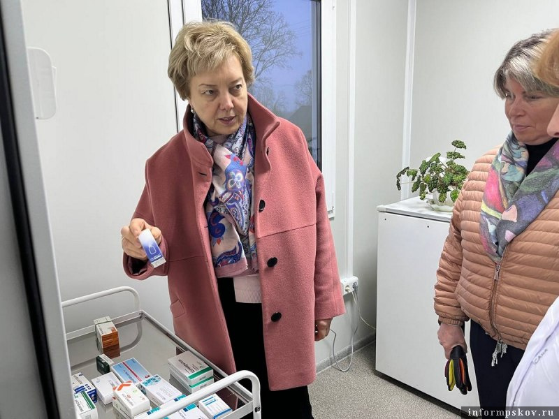 ФАП в деревне Томсино. Фото здесь и далее: пресс-служба правительства Псковской области