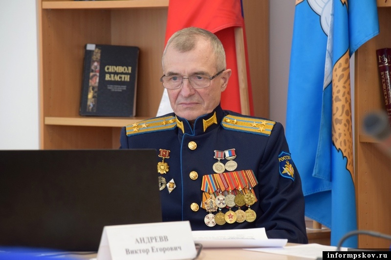 Виктор Андреев: «Проведение уроков мужества особенно актуально во время СВО». Фото: ПАИ