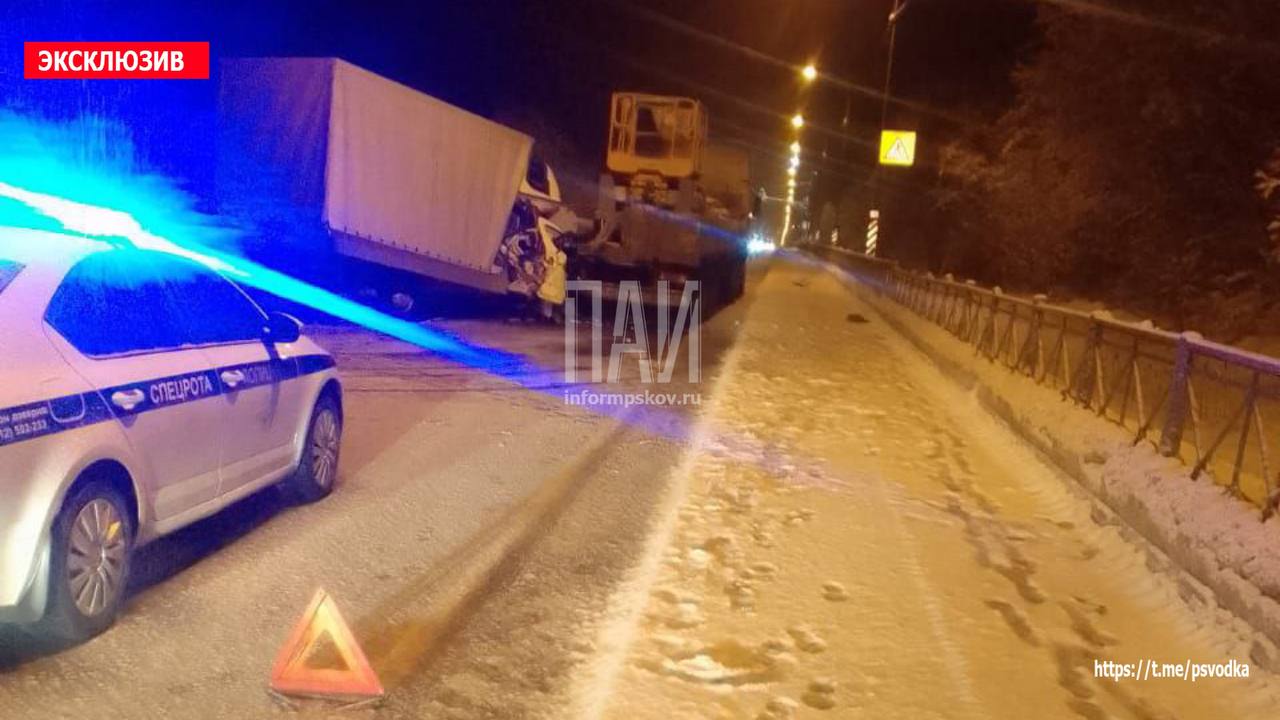 Водитель госпитализирован после ДТП в Стругокрасненском районе. Фото здесь и далее: Telegram-канал «ПАИ. Псковская сводка»