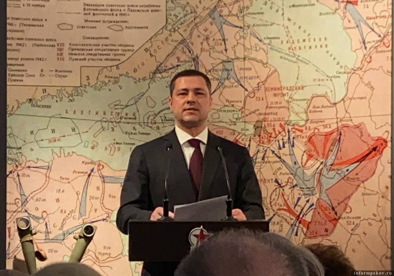 Михаил Ведерников: «Открытие филиала Музея блокады Ленинграда в Дедовичах – важное событие сразу для нескольких регионов». Фото: ПАИ