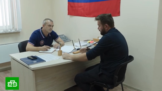 Скриншот выпуска сюжета телеканала НТВ