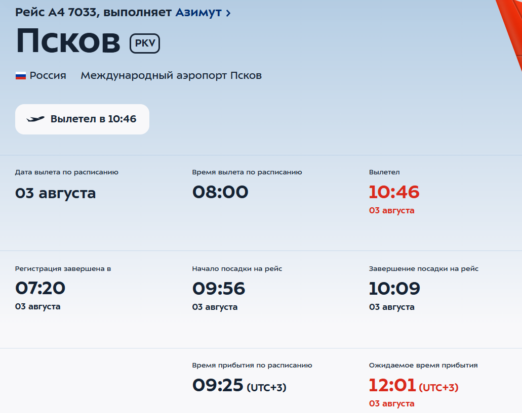 Онлайн-табло аэропорта Внуково