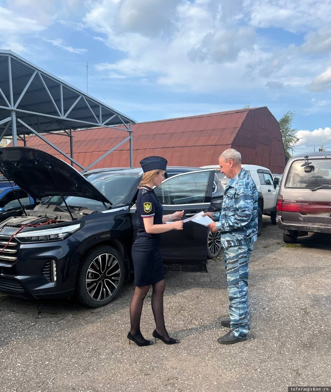Фото здесь и далее: пресс-служба УФССП России по Псковской области