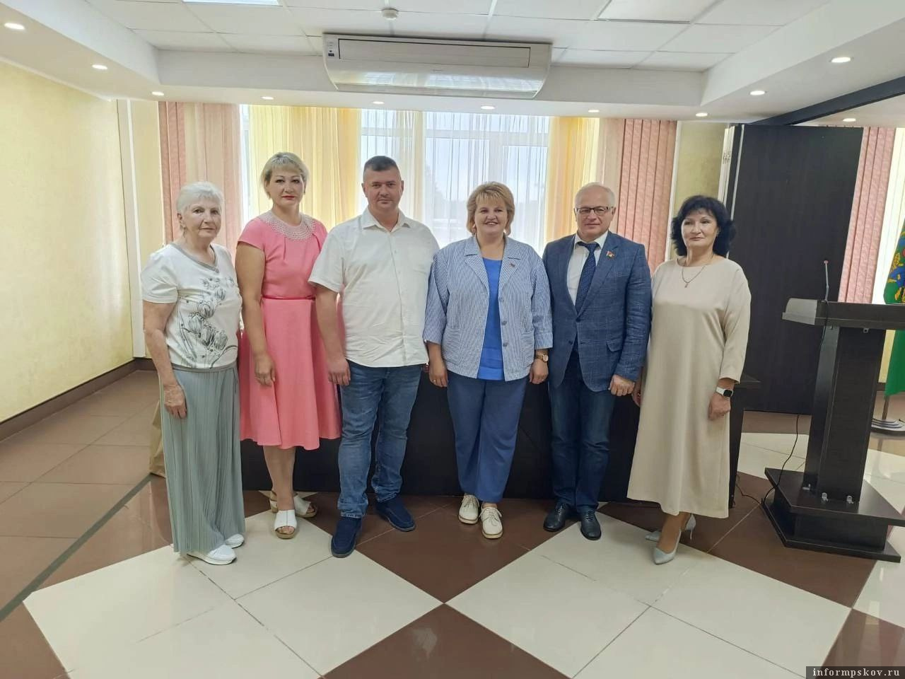 Фото: пресс-служба Псковского облсовпрофа