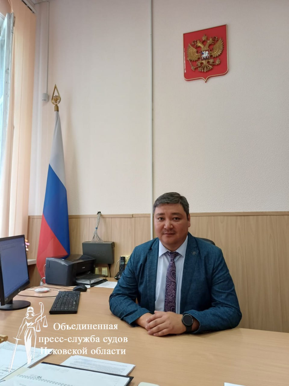 Фото предоставили в объединённой пресс-службе судов Псковской области