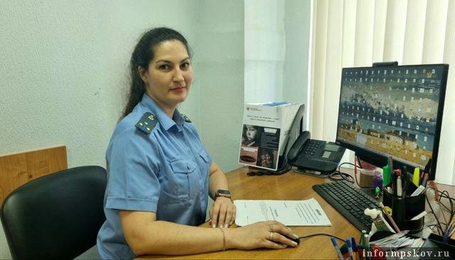 Вера Дацкевич. Фото: УФССП России по Псковской области