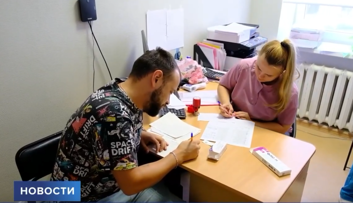Скриншот здесь и далее: телеканал «Первый Псковский»
