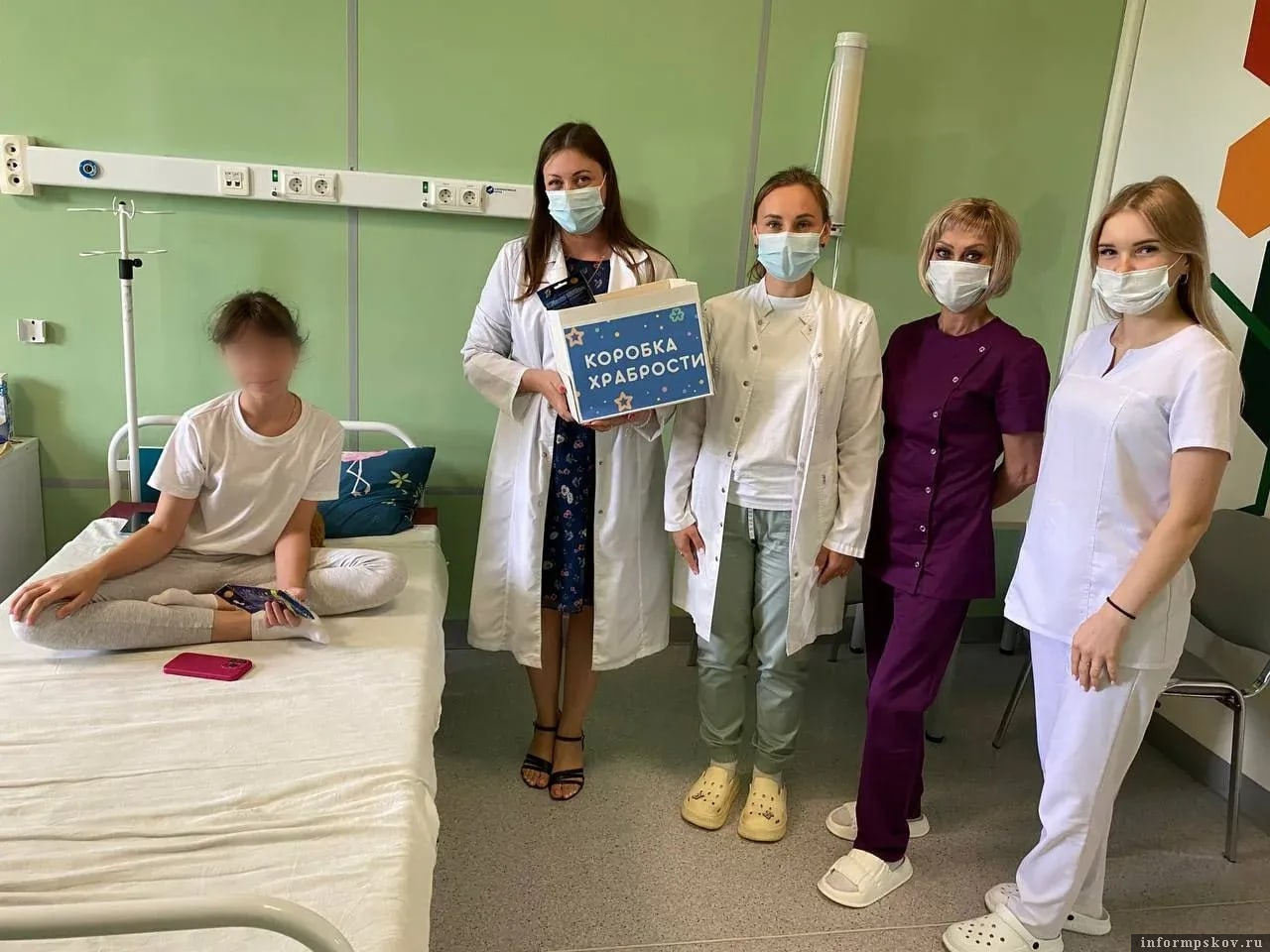 Фото здесь и далее: Псковская областная инфекционная больница