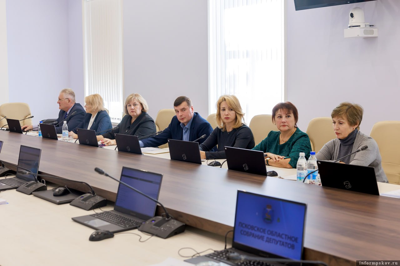 Фото: пресс-служба Псковского областного Собрания депутатов
