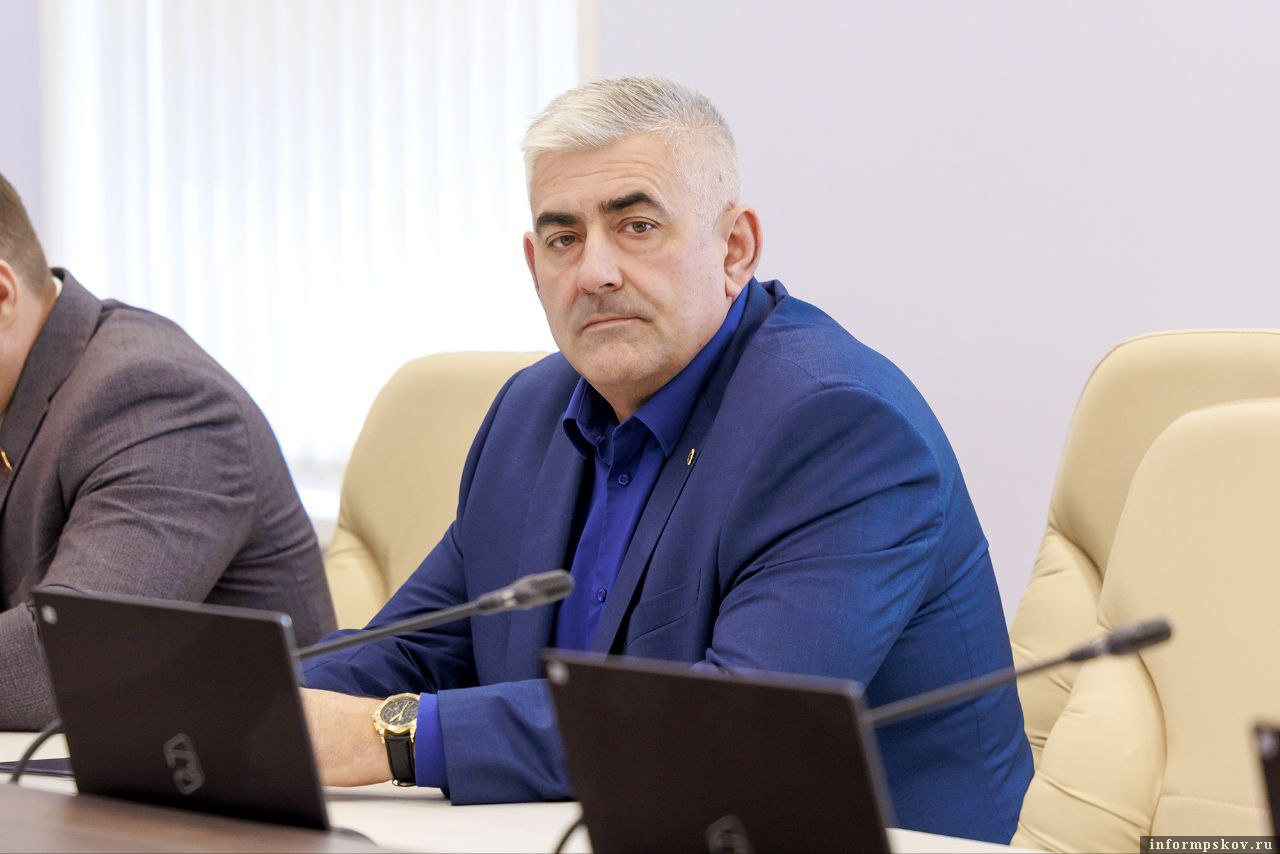 Андрей Ключко. Фото: пресс-служба Псковского областного Собрания депутатов