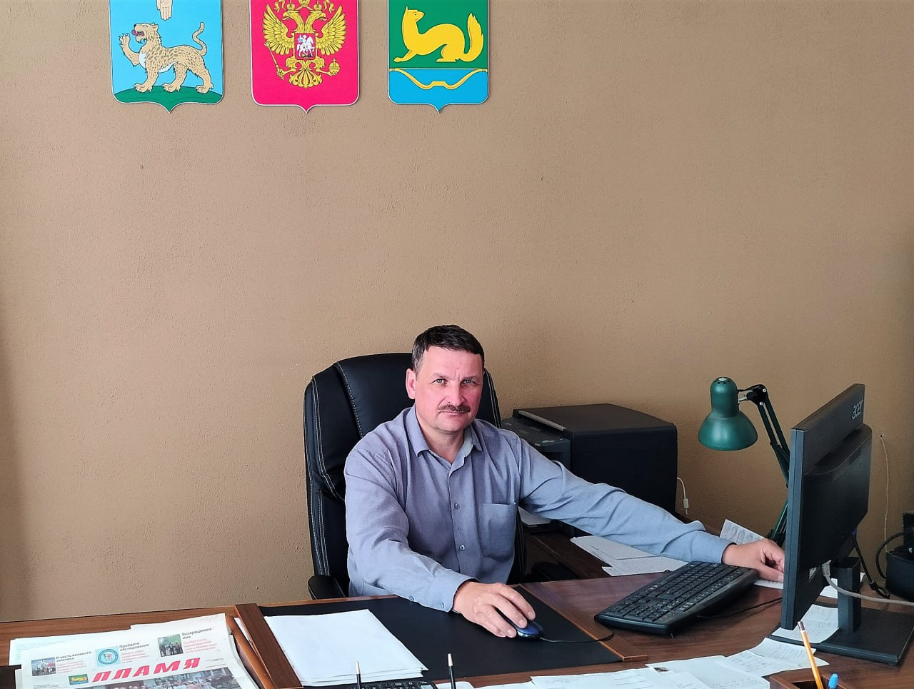 Фото из Telegram-канала главы Куньинского района Олега Лебедева