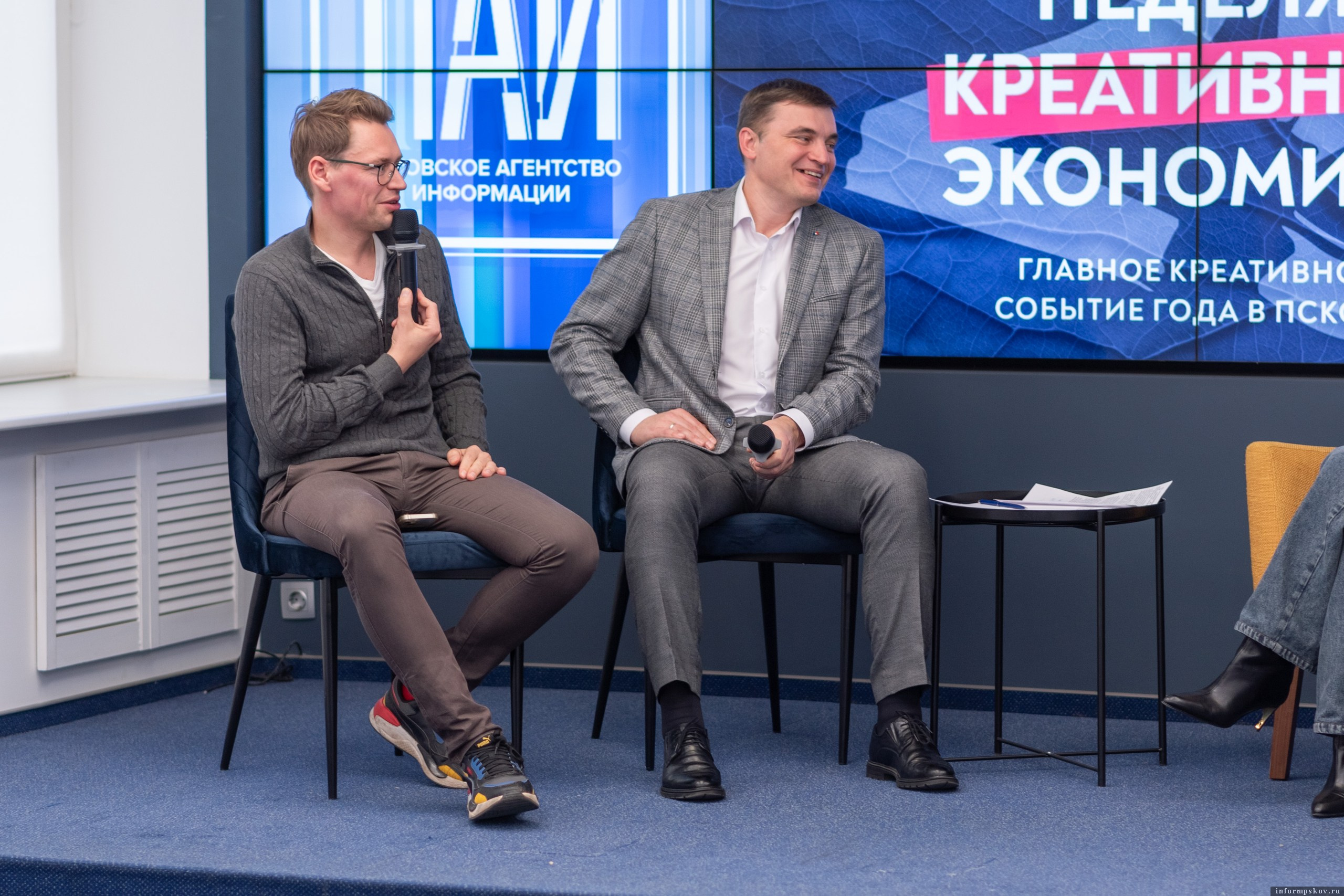 Евгений Надобников и Андрей Копосов
