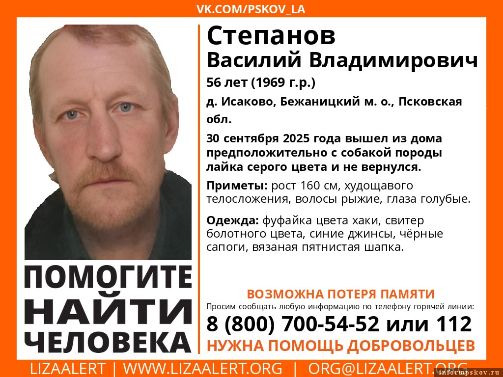 Фото: региональный поисковой отряд «ЛизаАлерт»