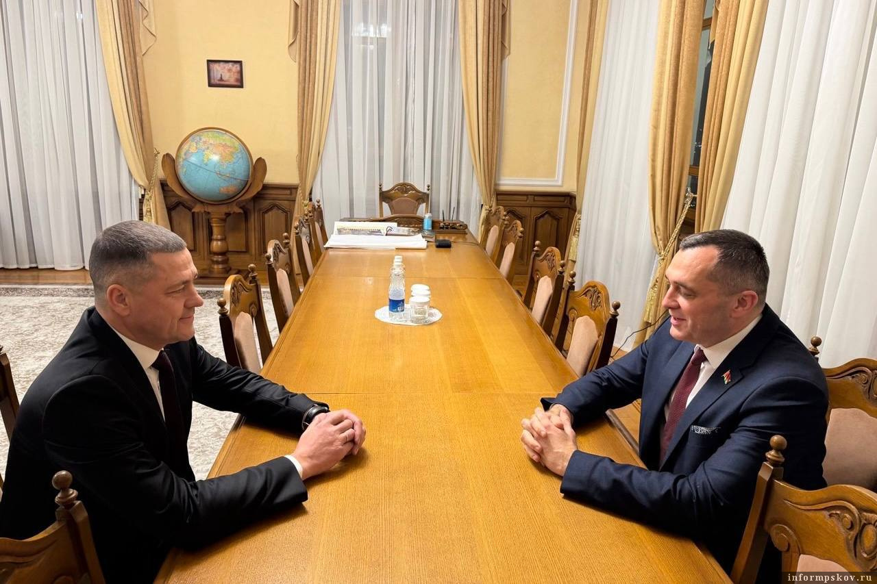 Михаил Ведерников и Александр Субботин. Фото из канала главы региона в МАХ