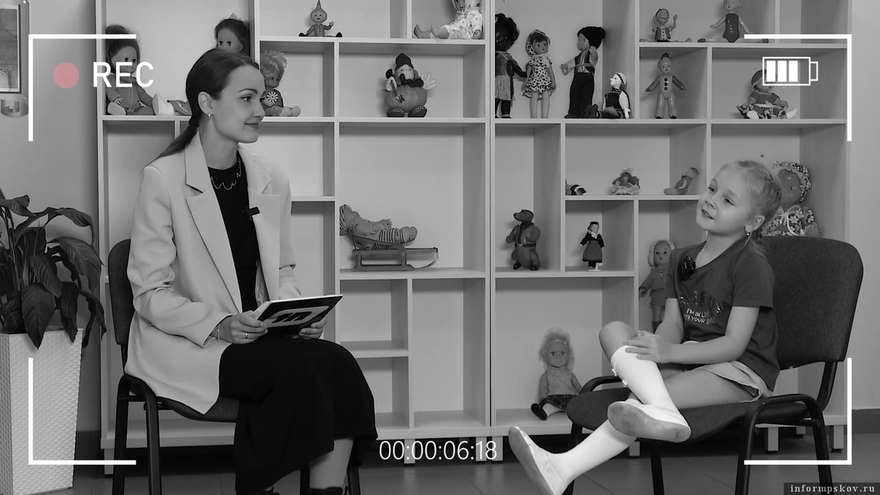 Скриншот: телеканал «Первый Псковский»