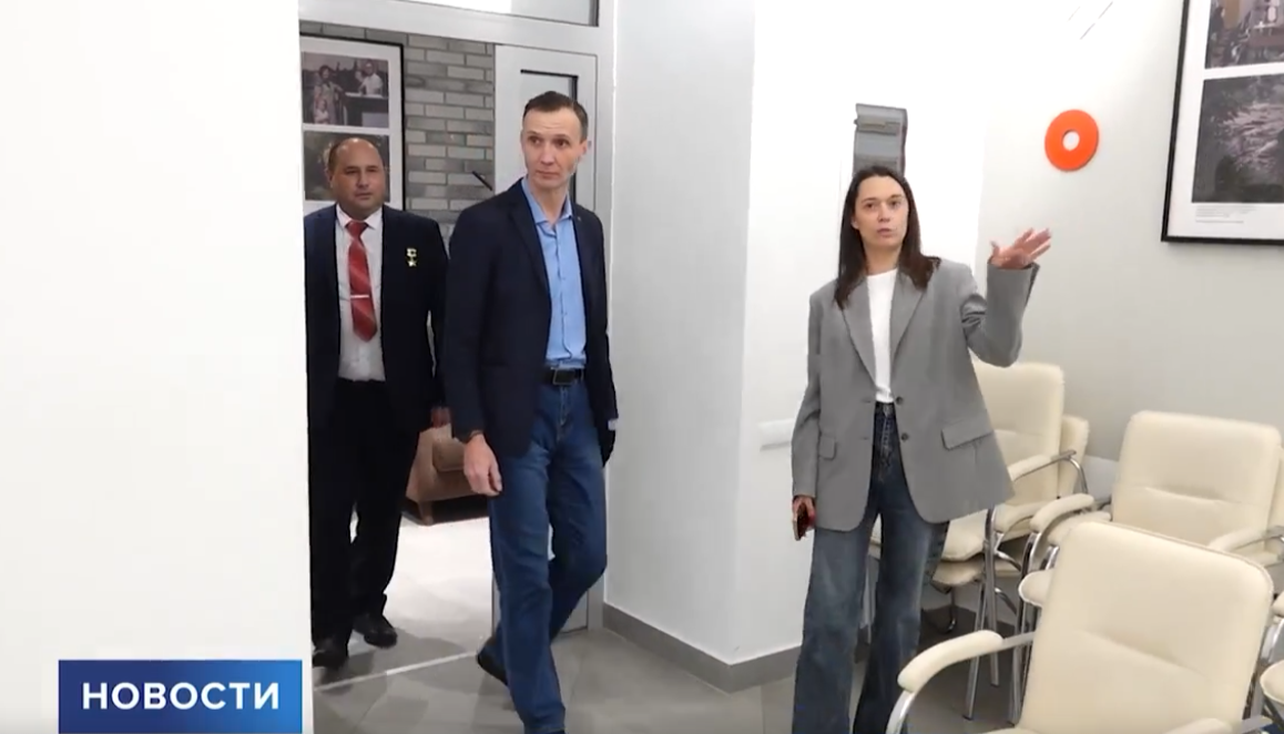 Скриншот здесь и далее: телеканал «Первый Псковский»