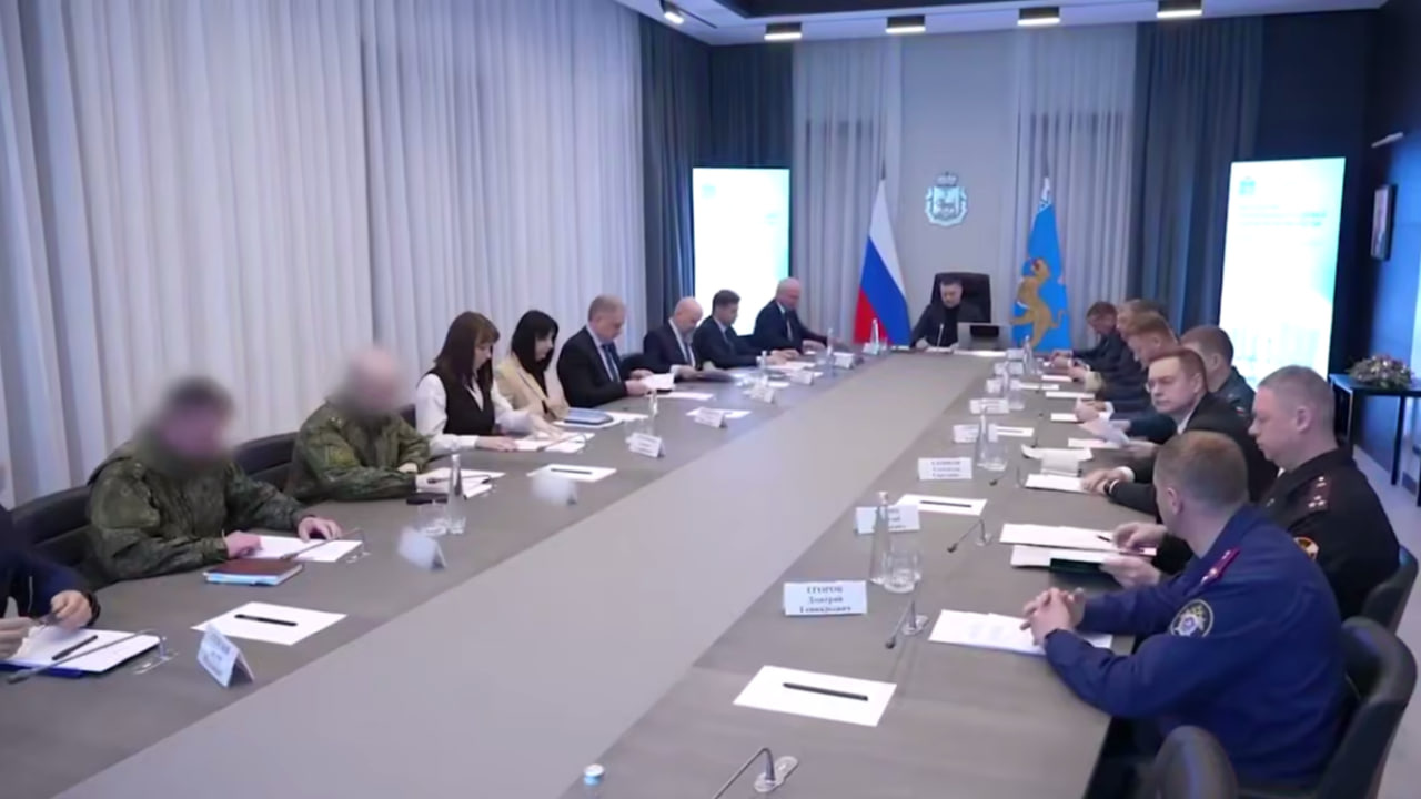 Скриншот видео, опубликованного в канале Михаила Ведерникова в MAX