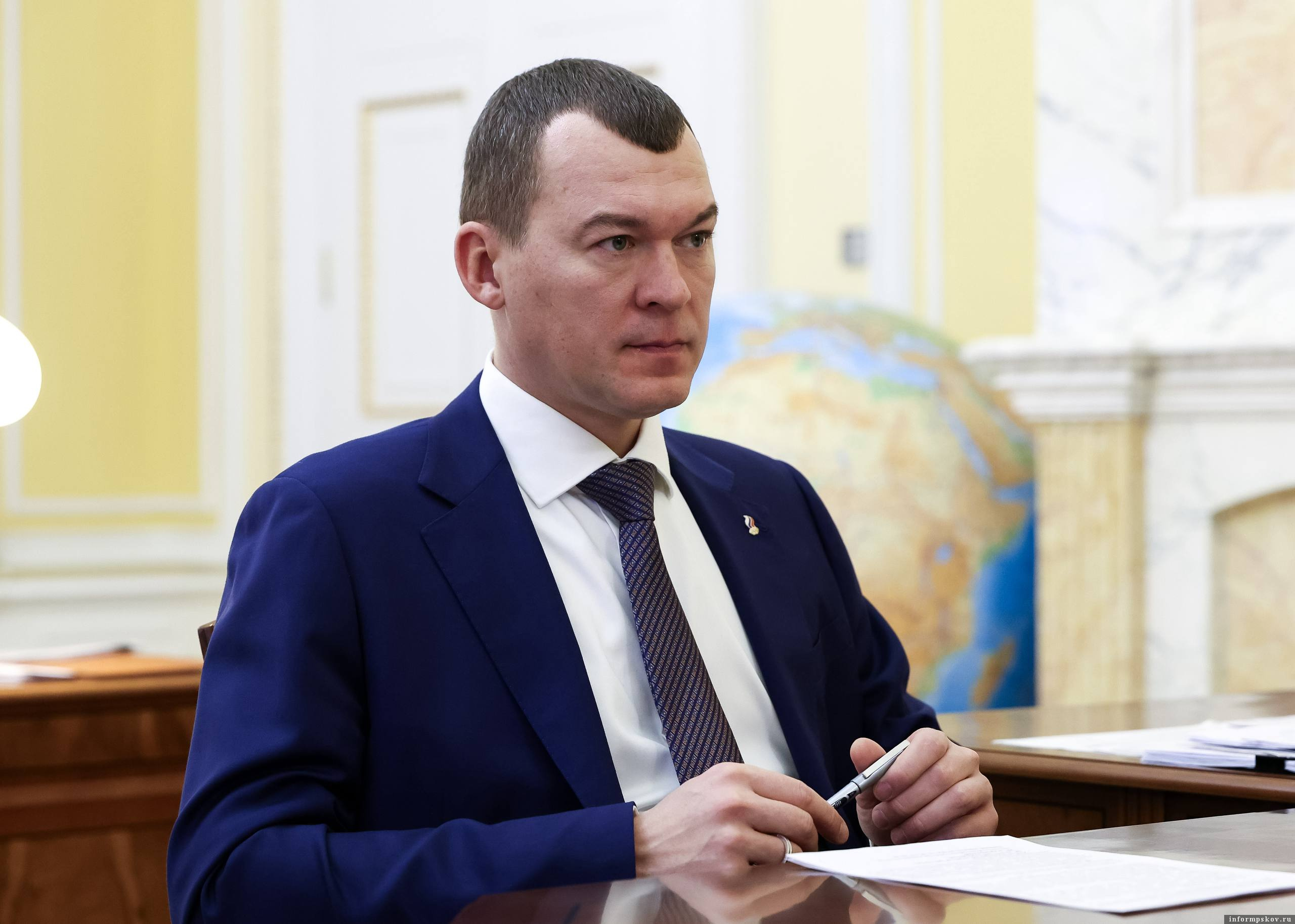 Михаил Дегтярёв. Фото из личного телеграм-канала министра 