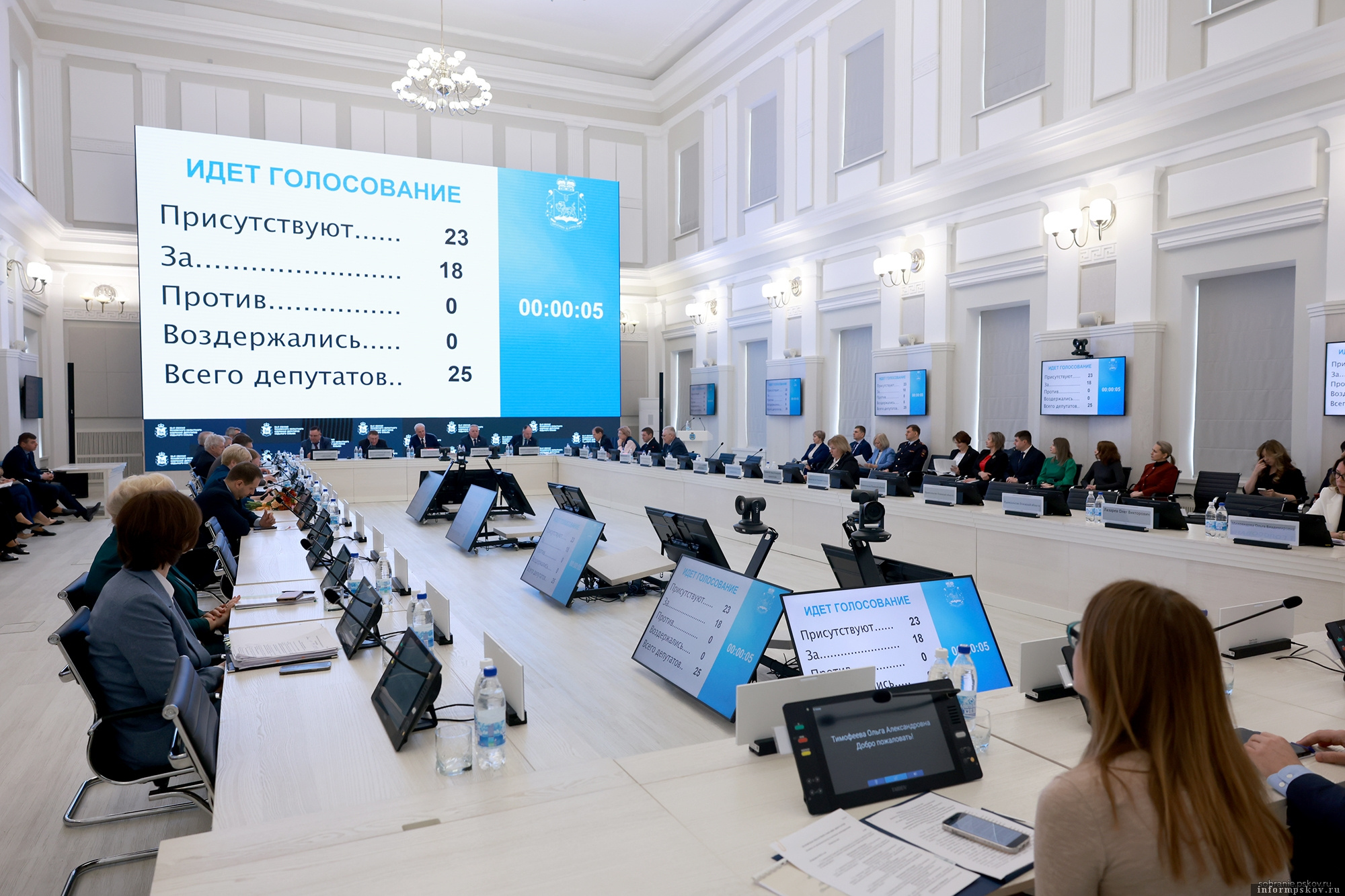 Фото: пресс-служба Псковского областного Собрания депутатов