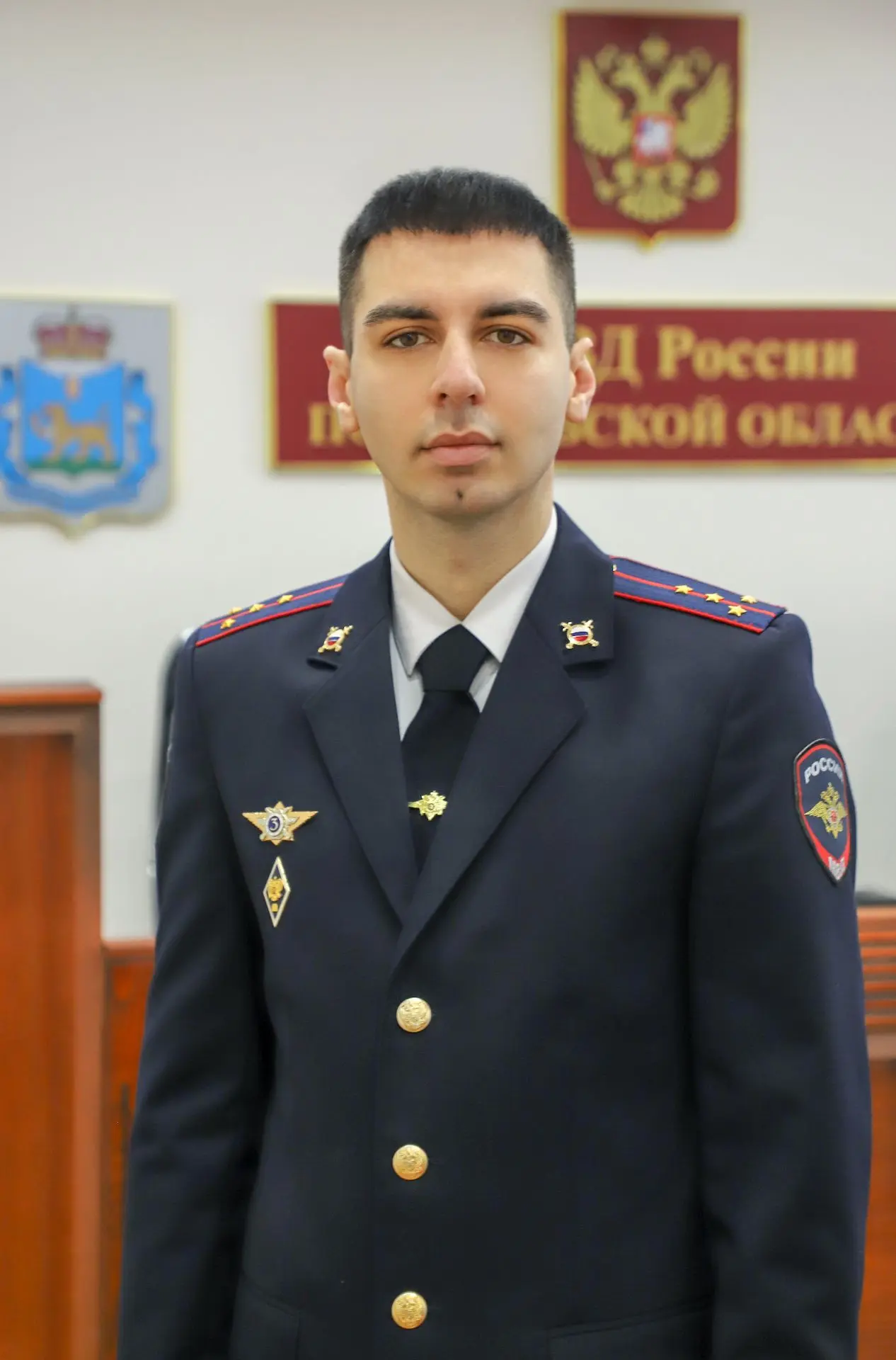 Антон Морозов. Фото: пресс-служба УМВД России по Псковской области 