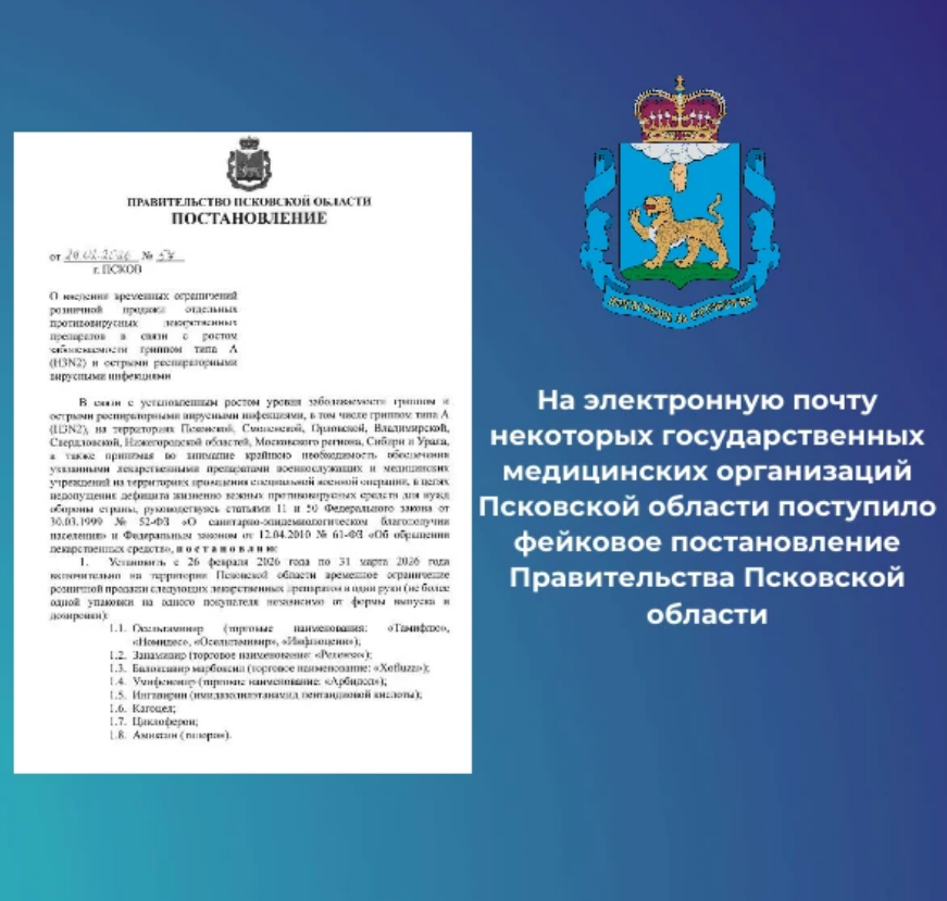 Фото: минздрав Псковской области