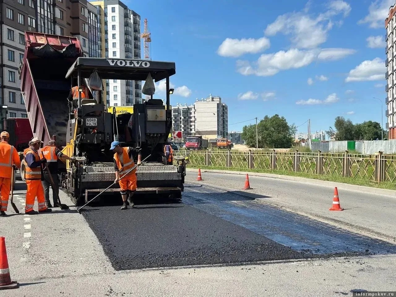 Фото из канала главы Пскова Бориса Елкина в мессенджере МАХ