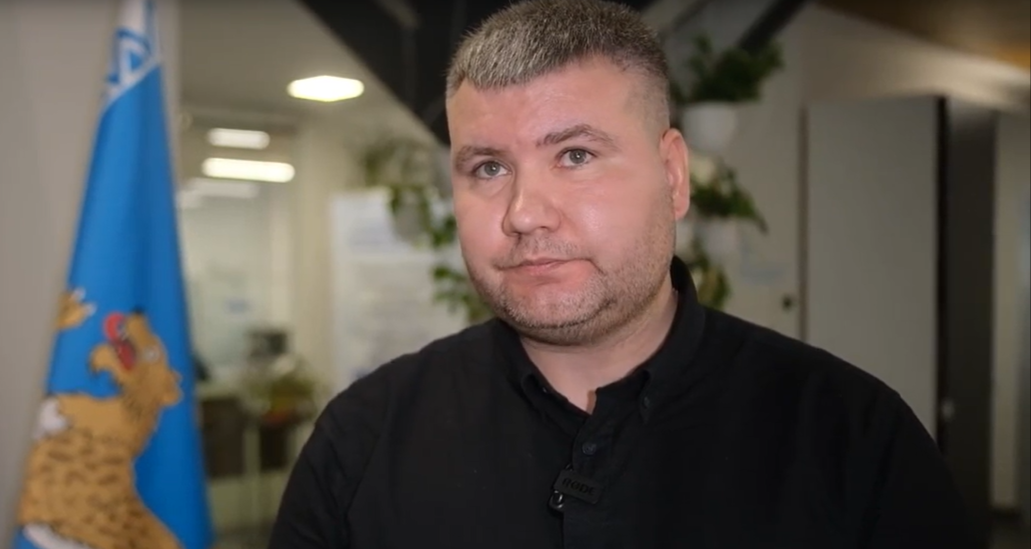 Скриншот из репортажа «Первого Псковского»