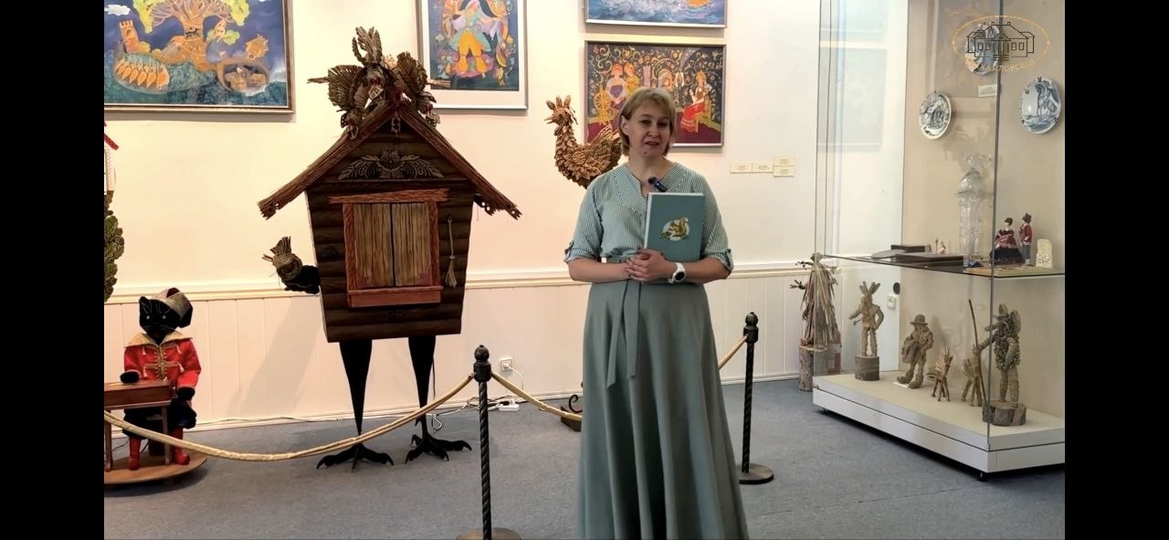 Кадр из новой видеоэкскурсии, снятой Маргаритой Егоровой (музей-заповедник «Михайловское»)