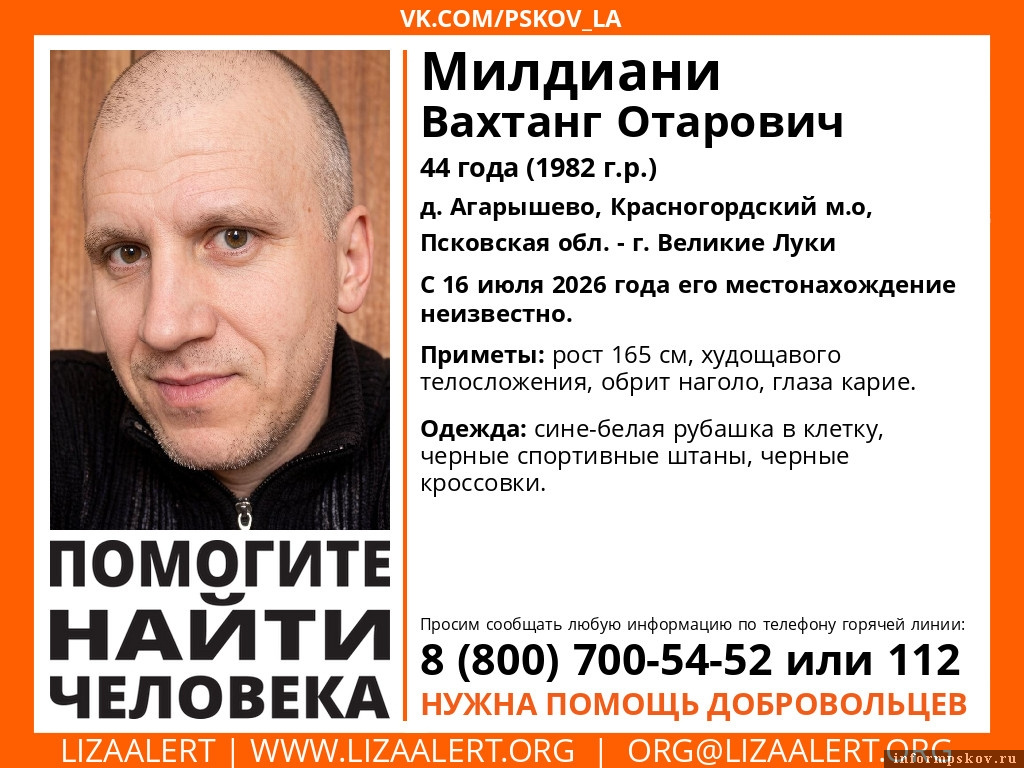 Изображение: поисковый отряд «ЛизаАлерт»