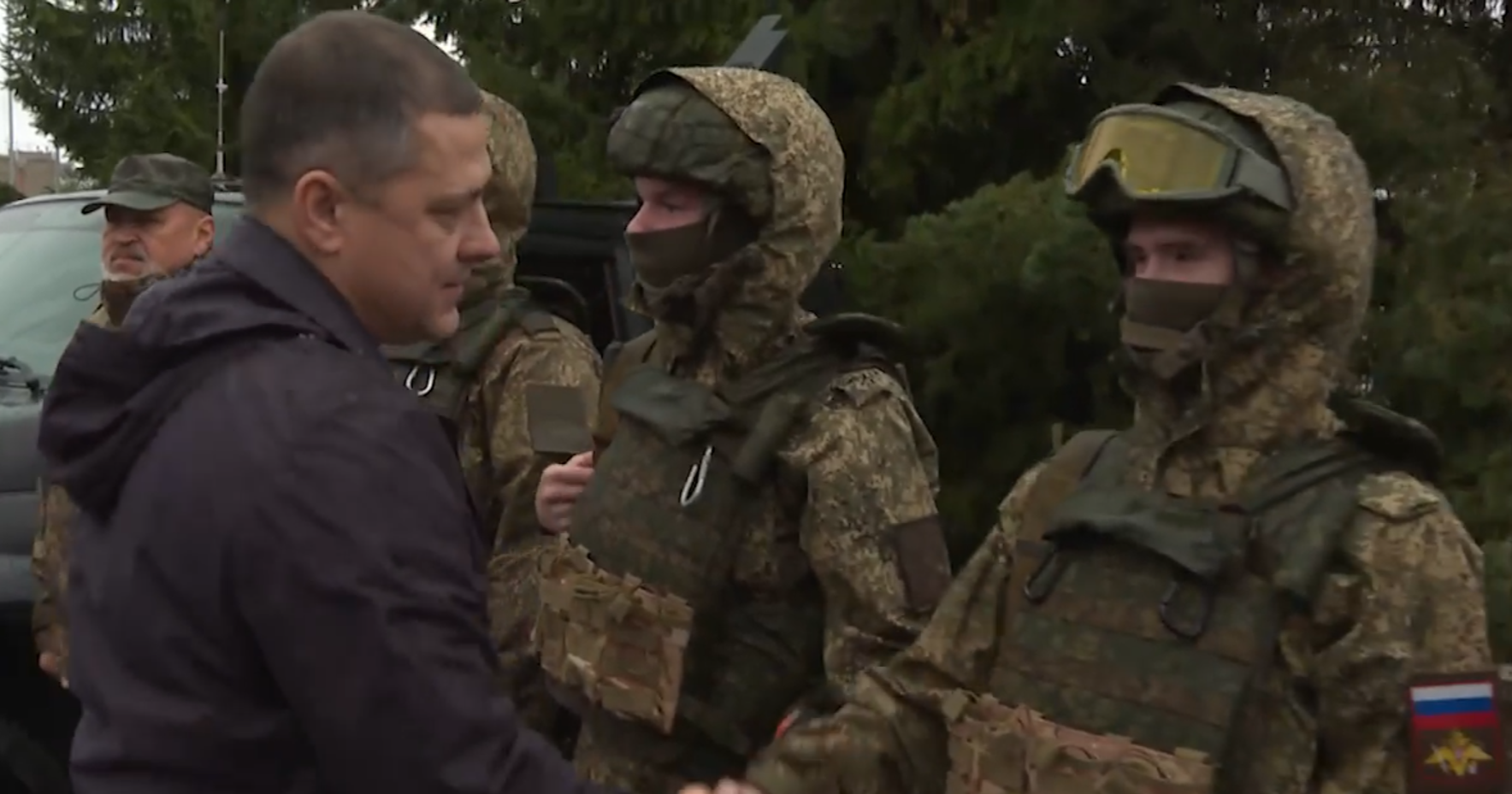 Скриншот видеозаписи из канала губернатора Псковской области Михаила Ведерникова в MAX