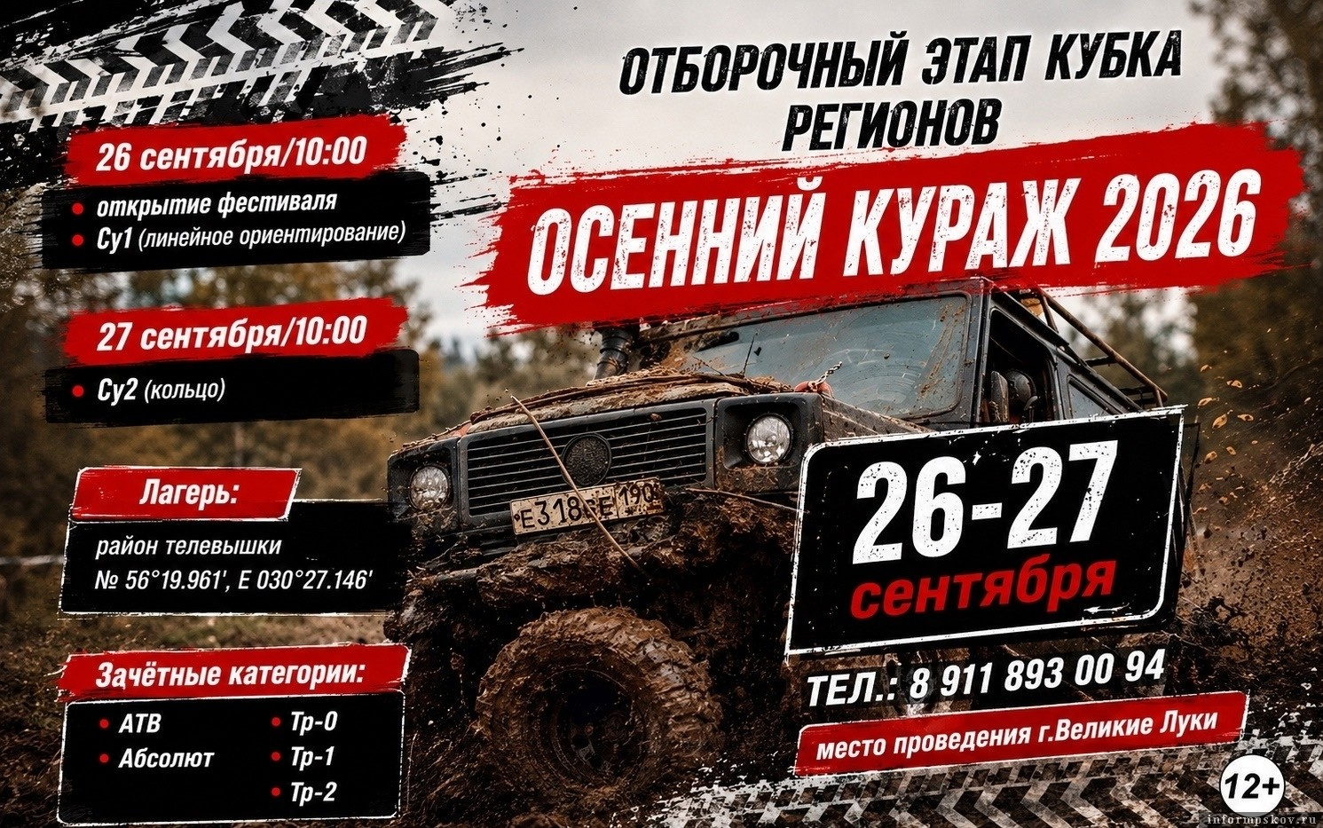 Афиша: организаторы соревнований
