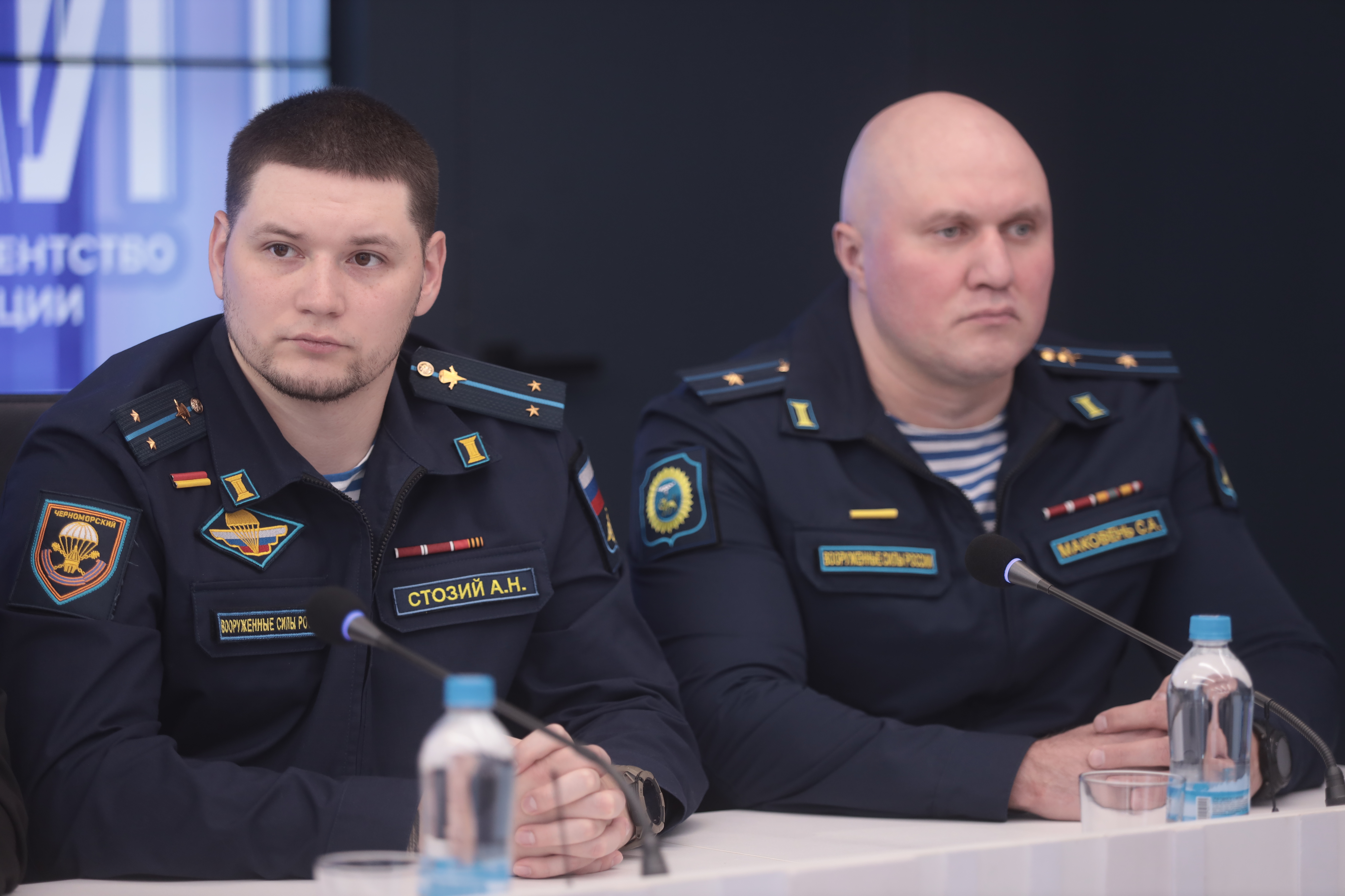 Ветераны СВО Артём Стозий и Сергей Маковень. Фото: ПАИ