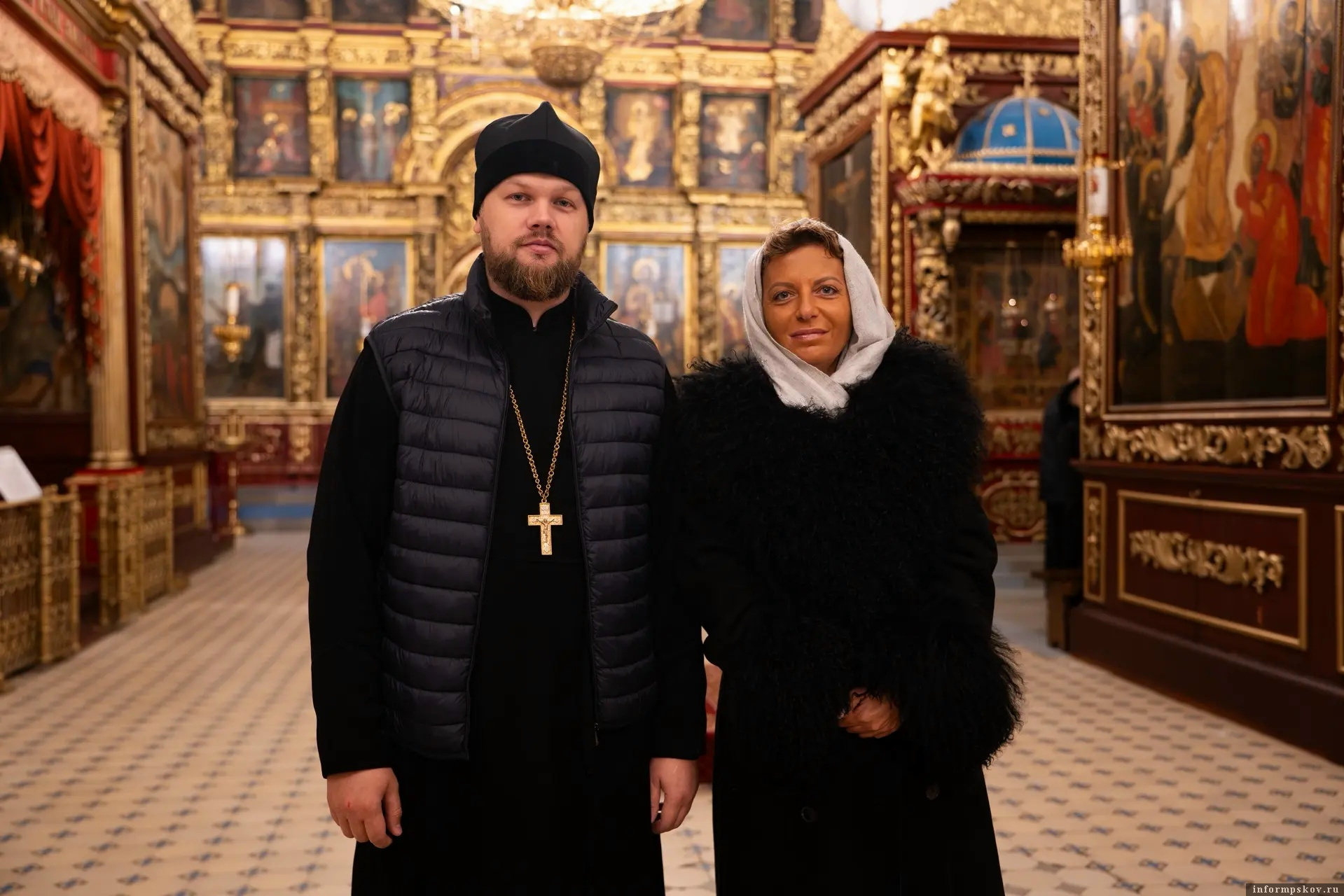 Фото из Троицкого собора Псковского кремля. Фото из группы Троицкого собора Псковского кремля в соцсети «ВКонтакте»