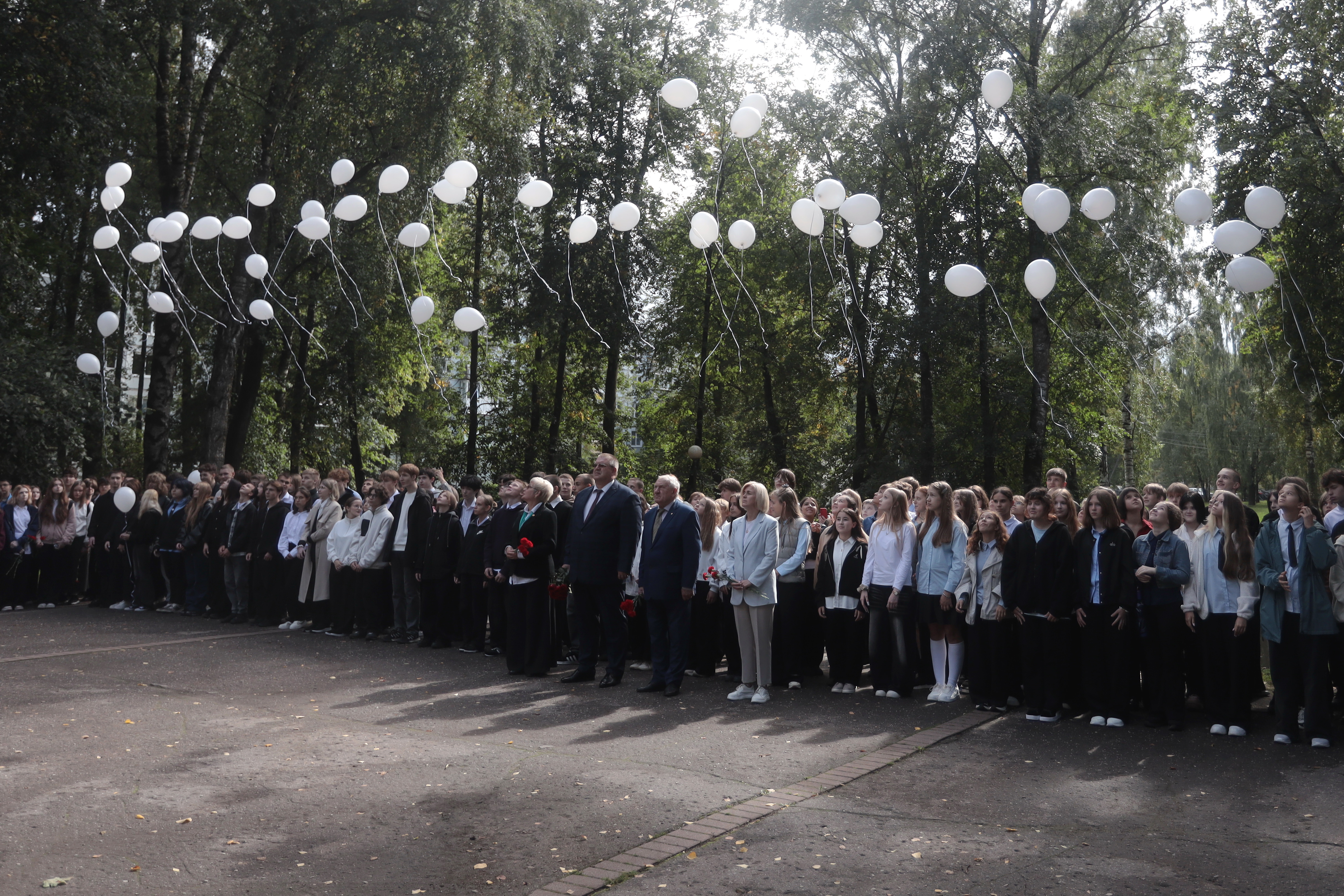 Торжественный митинг ко Дню солидарности в борьбе с терроризмом. Фото: ПАИ