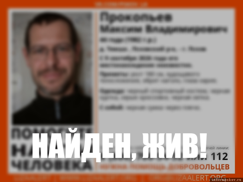 Изображение: поисково-спасательный отряд «ЛизаАлерт» Псковской области
