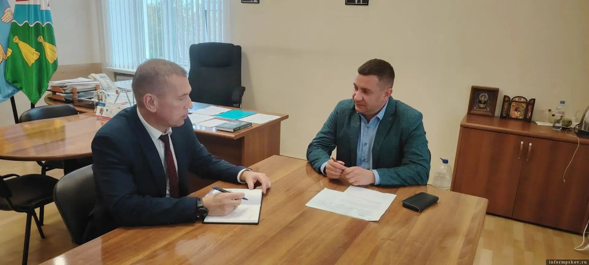 Фото из канала главы Дедовичского муниципального округа Руслана Ахтямова в MAX